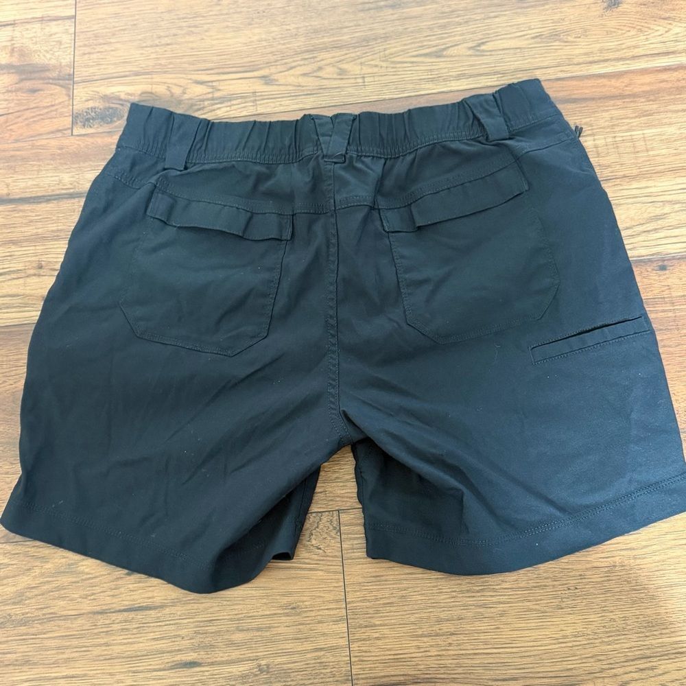 Duluth Trading Co Women’s Dry on the Fly 7 inch Short Black Size 12 EUC - Picture 8 of 10